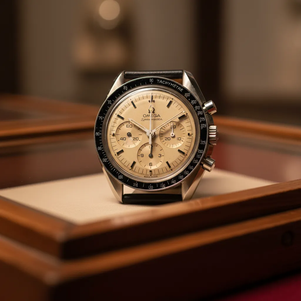 La esfera del Speedmaster apenas ha cambiado desde 1957, prueba de un diseño atemporal que no necesita reinventarse