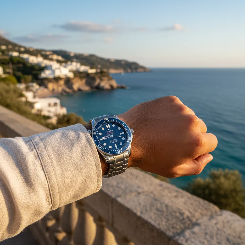 El Seamaster Diver 300M combina 300 metros de estanqueidad con un diseño apto para cualquier ocasión