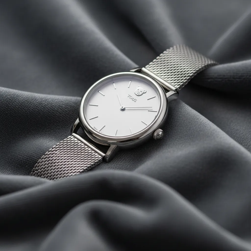 El icónico oso diseñado por Rosa Oriol en 1985 identifica cada reloj de la firma catalana