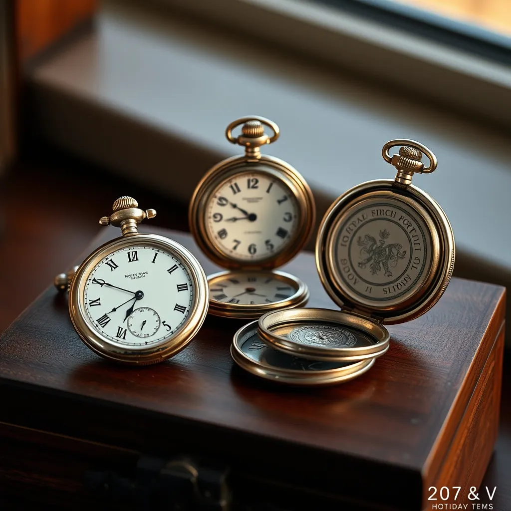 Colección de relojes de bolsillo antiguos: los modelos lepine y saboneta son los formatos más habituales en el catálogo histórico de la marca