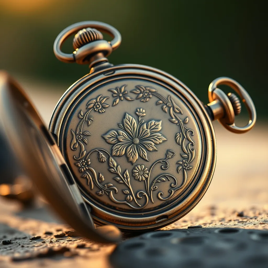 Los grabados victorianos en las tapas de los relojes de bolsillo ofrecen una complejidad ornamental que desafía a cualquier dibujante