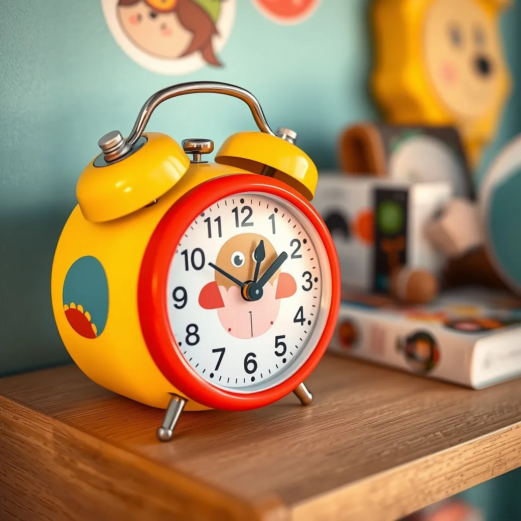 Para los más pequeños, un despertador infantil con indicador visual de sueño y vigilia facilita la autonomía en sus rutinas