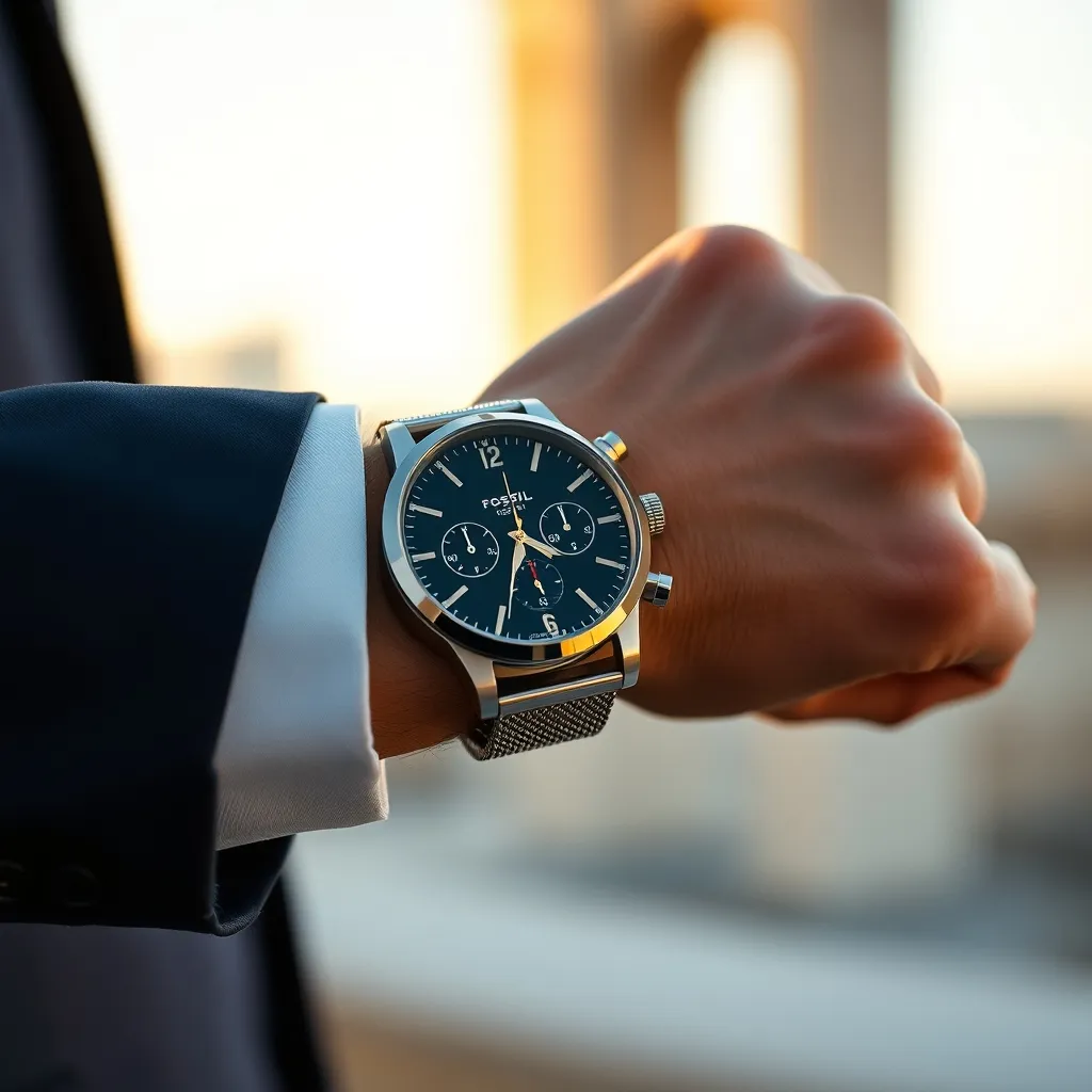 El Neutra Chrono con brazalete de malla milanesa es el modelo Fossil más vendido en España en 2026