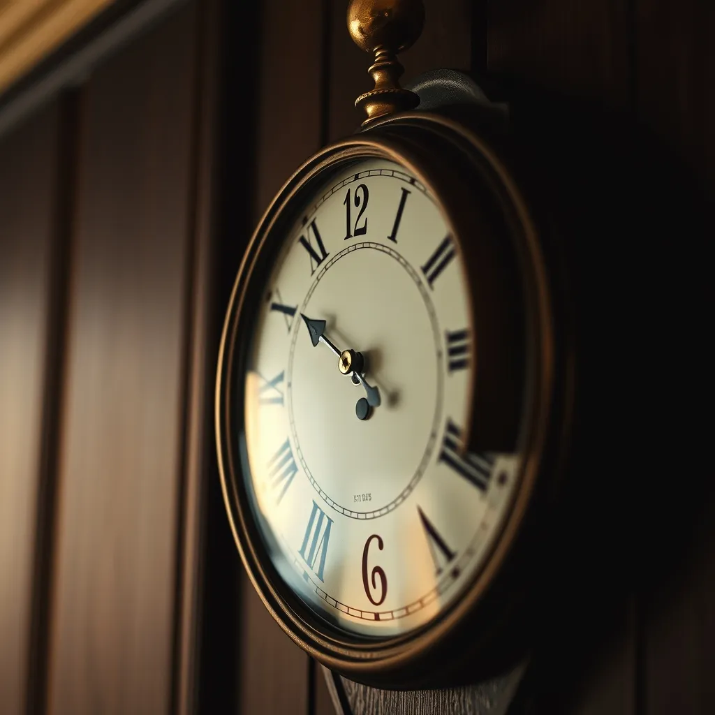 Regulador vienés de péndulo con esfera esmaltada y caja de nogal: el modelo más codiciado por los coleccionistas de relojes de pared vintage