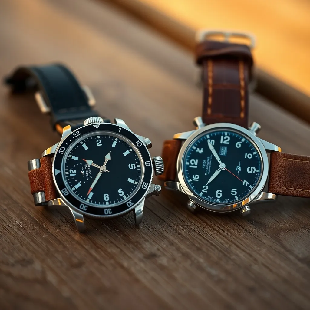 Los modelos Diver y Pilot de Racer representan dos líneas clásicas con estéticas muy diferentes pero la misma fiabilidad japonesa