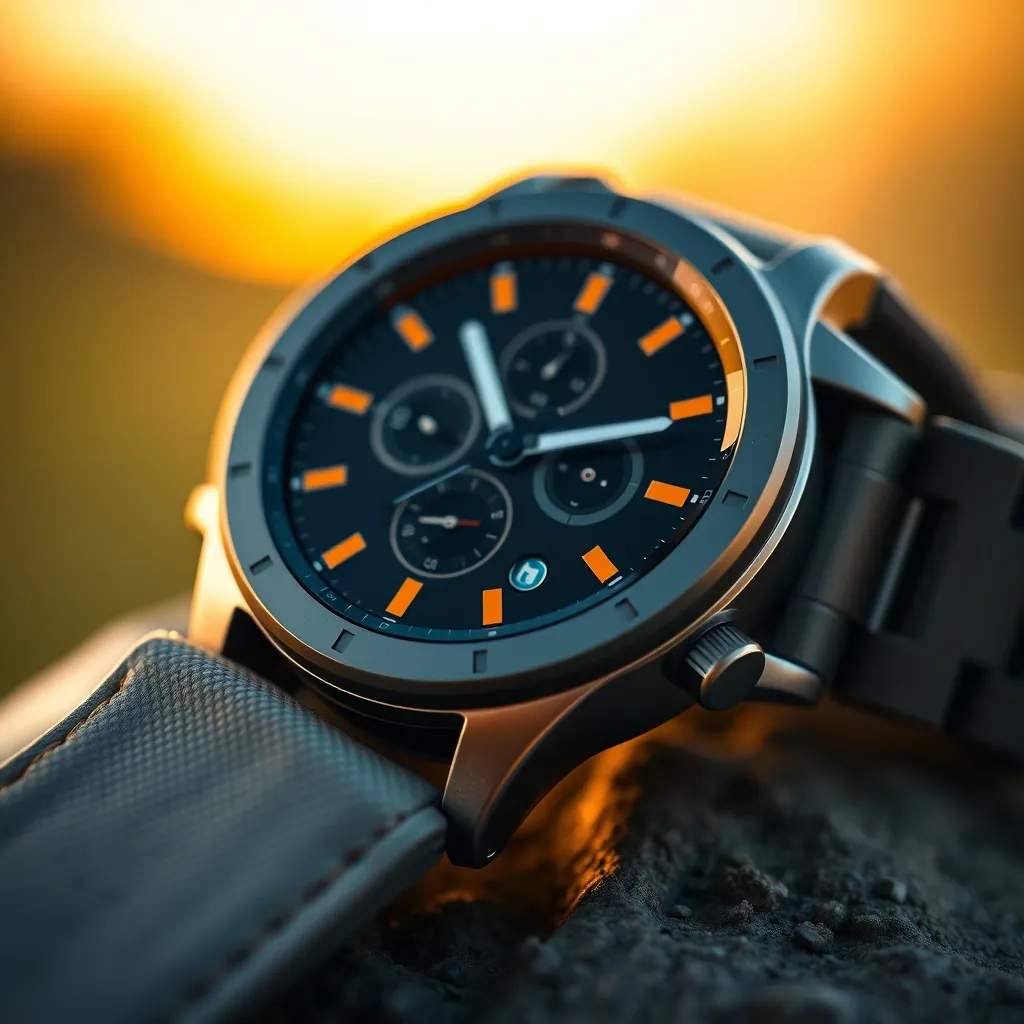 El Galaxy Watch Ultra, con caja de titanio de grado 4 y 10 ATM de resistencia al agua, es el modelo más robusto de la familia