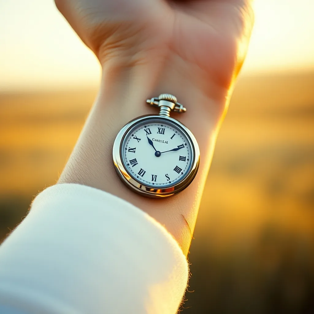 El minimalismo de línea fina reduce el reloj de bolsillo a su esencia con resultados elegantes y discretos
