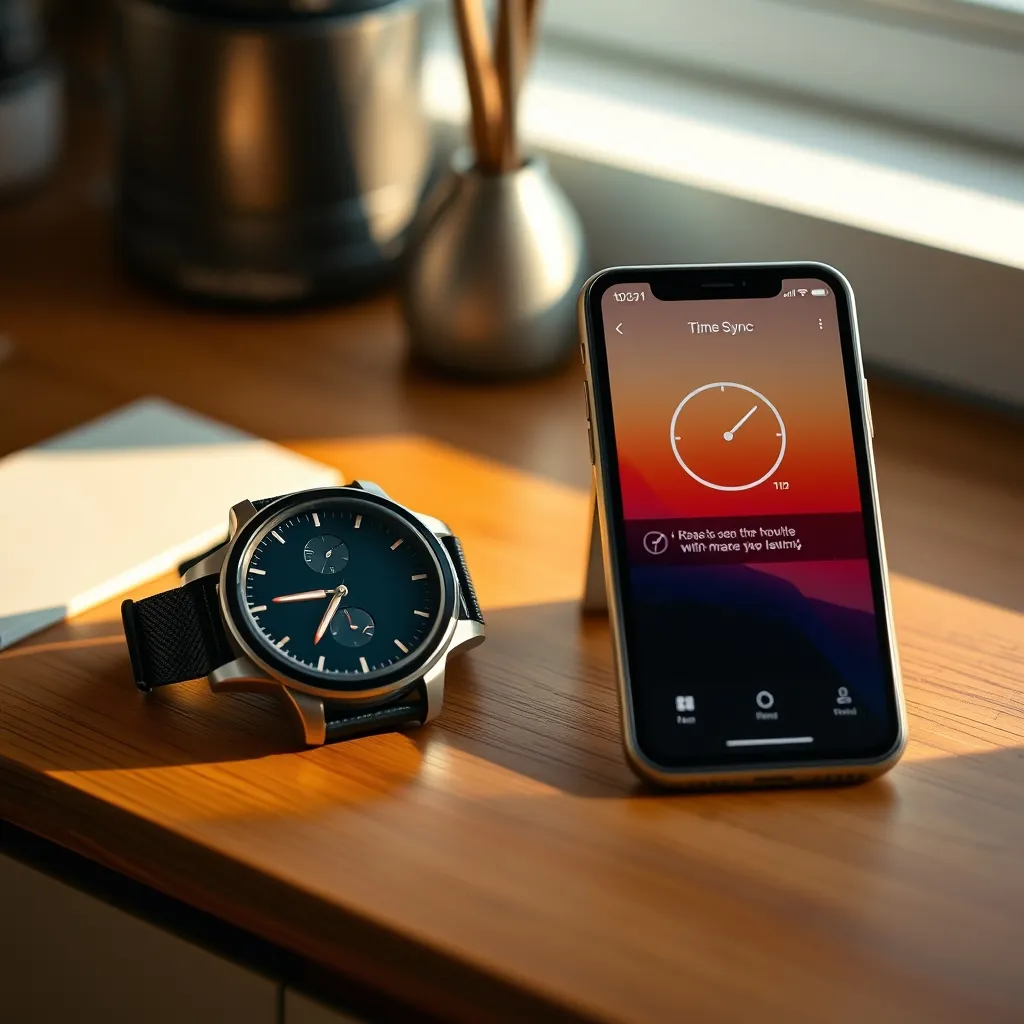 La sincronización con el móvil es el método más cómodo para ajustar la hora en relojes inteligentes