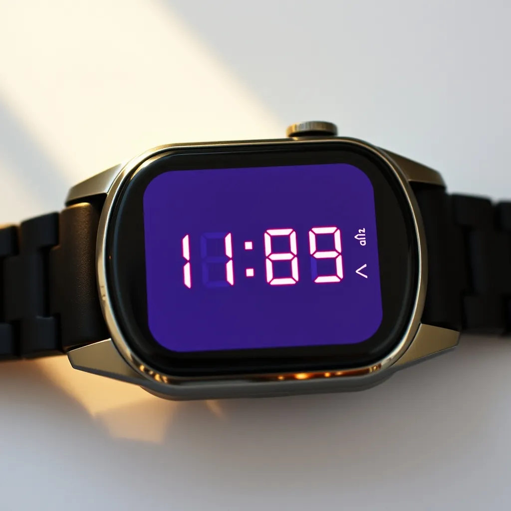 La pantalla parpadeando en modo ajuste indica que el reloj está preparado para recibir la nueva hora