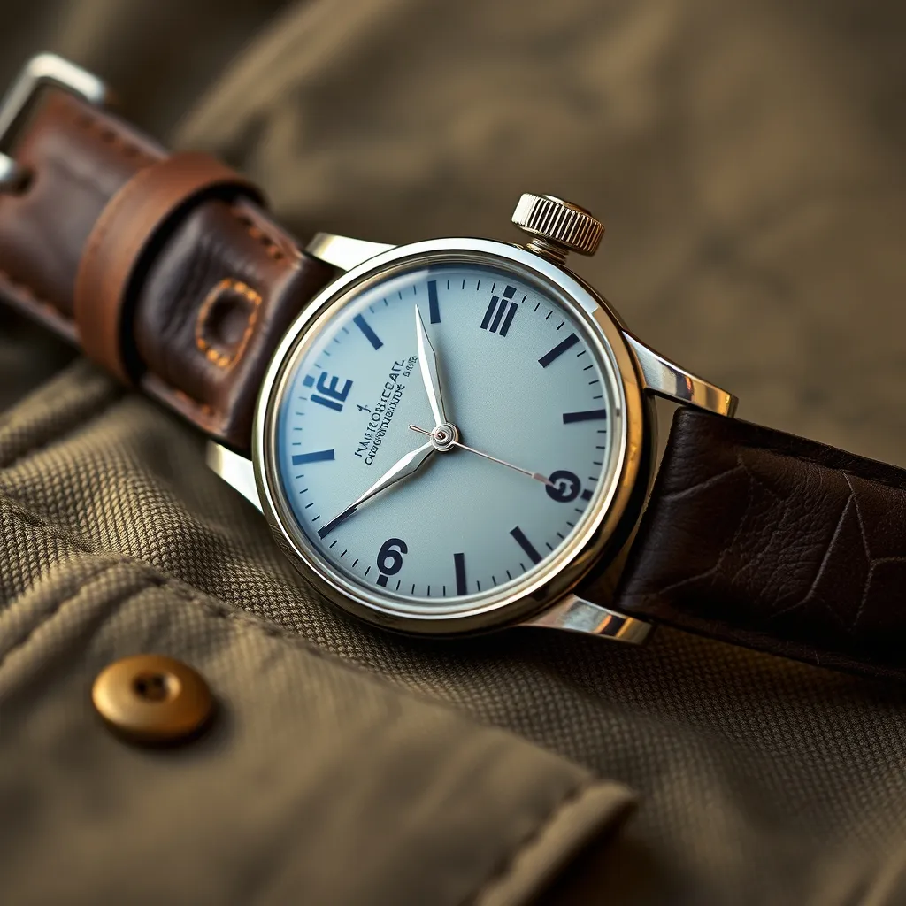 Los relojes de trinchera de la Primera Guerra Mundial llevaban rejillas metálicas para proteger el cristal de la metralla