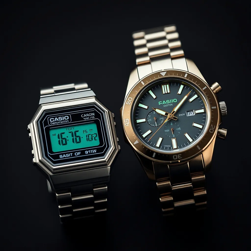 Del Casio F-91W a la reedición moderna del Pulsar: más de 50 años de evolución del reloj digital condensados en dos muñecas