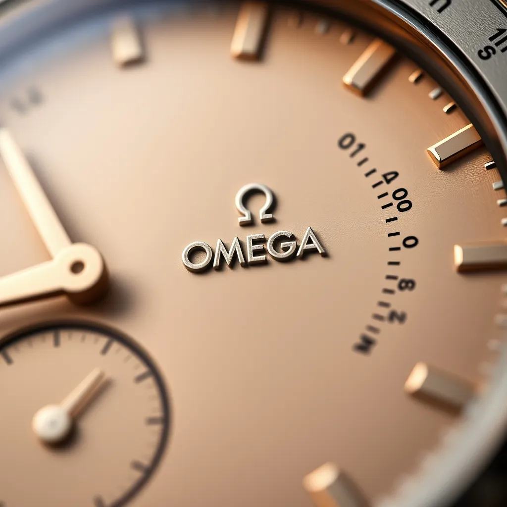 El logotipo Ω aplicado con volumen es una de las señales más fiables para distinguir un Omega auténtico