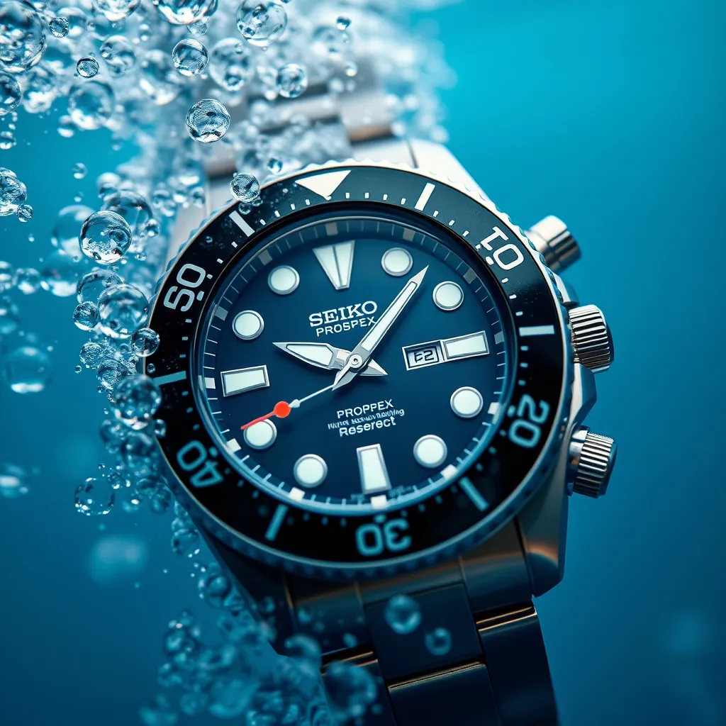 Los Prospex de Seiko cumplen la norma ISO 6425 para relojes de buceo profesional, con resistencia al agua de hasta 300 metros