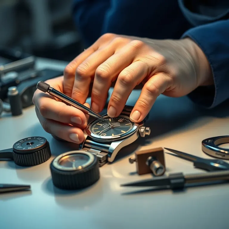 Taller de reparación de relojes Omega: dónde confiar tu reloj con garantías