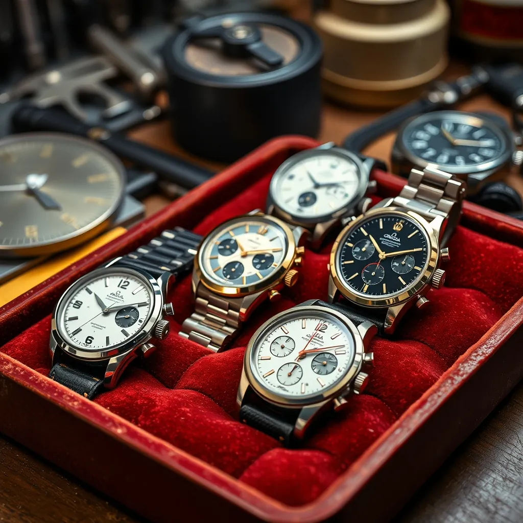 Modelos vintage como el Speedmaster o el Constellation se revalorizan notablemente tras una restauración profesional