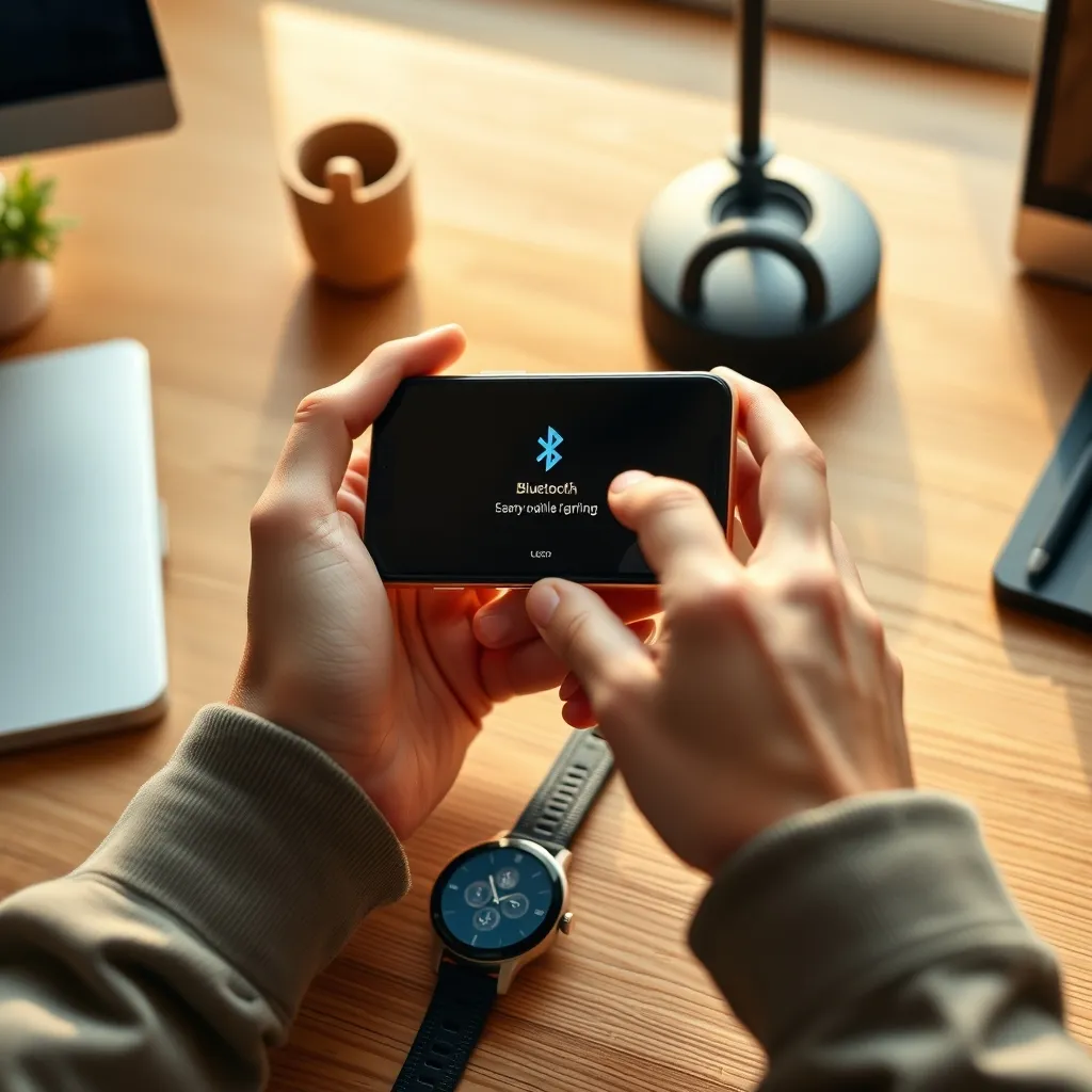 El emparejamiento del reloj Huawei se realiza siempre desde la app Huawei Salud, nunca desde los ajustes del Bluetooth del móvil