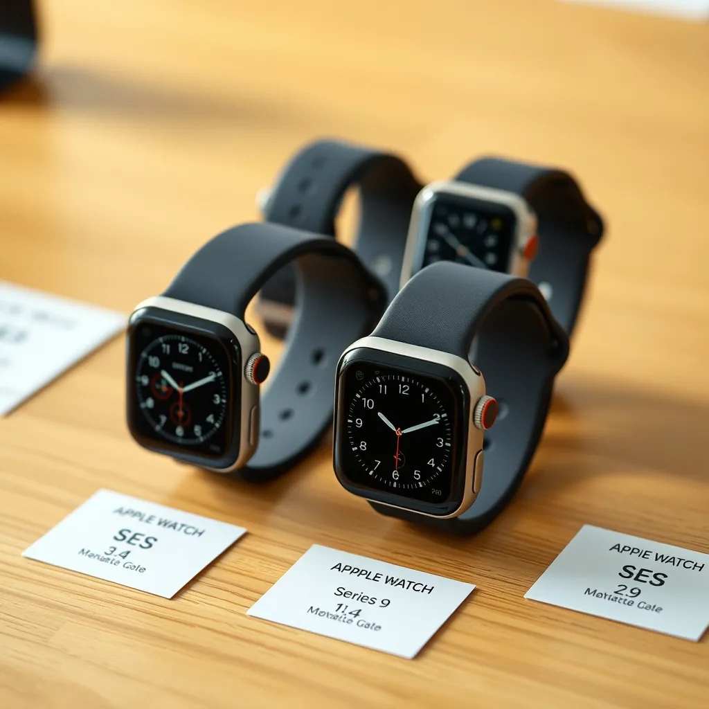 Comparar los tres segmentos de Apple Watch permite encontrar el equilibrio entre prestaciones y presupuesto durante las rebajas