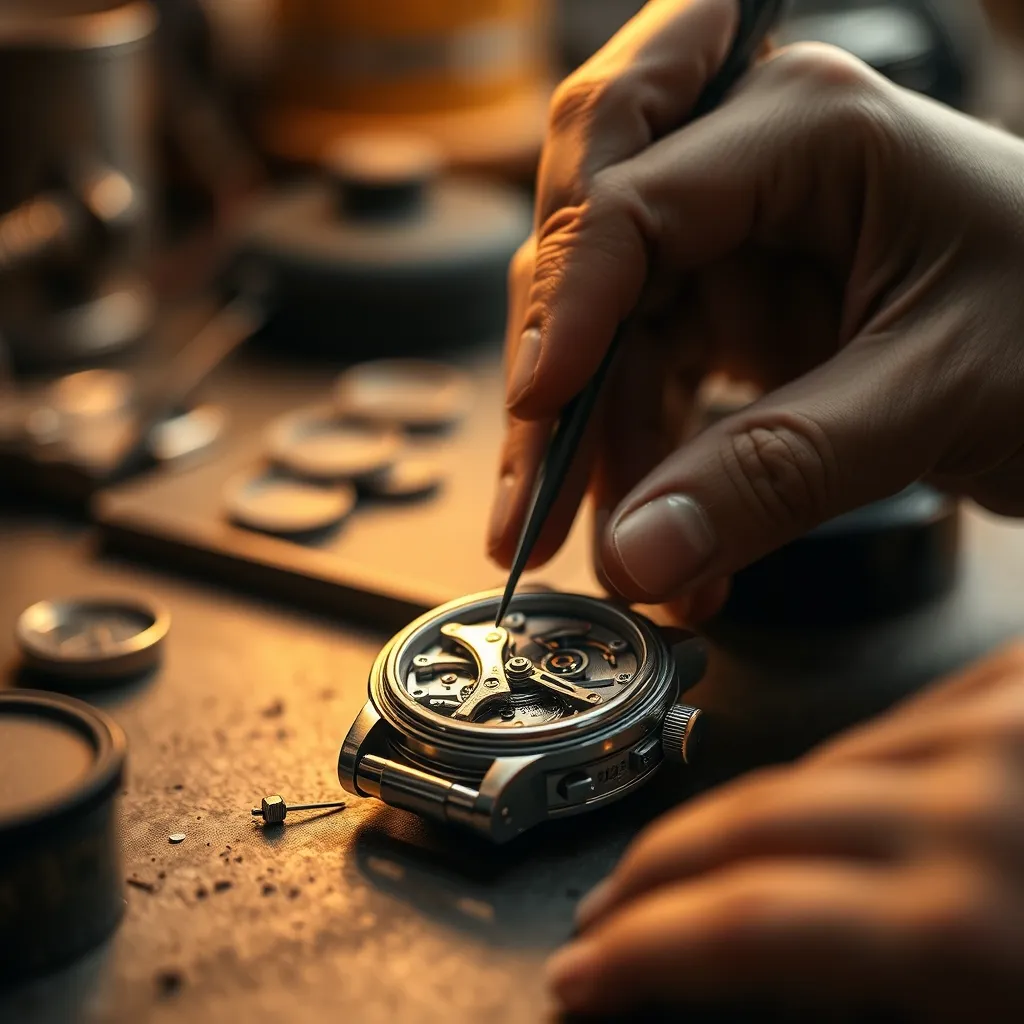 El ensamblaje de un calibre automático exige precisión micrométrica y herramientas especializadas