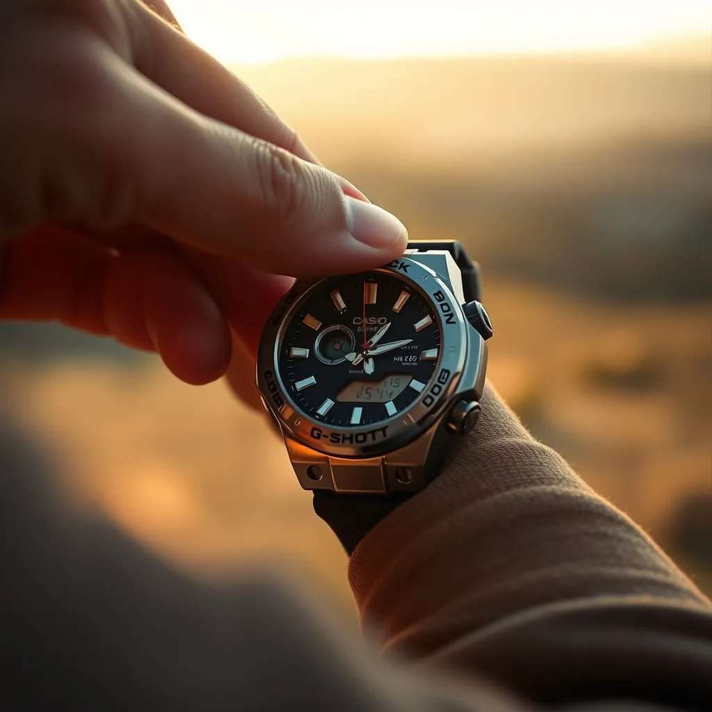 Ajustar un G-Shock analógico-digital requiere sincronizar las agujas con la pantalla tras el cambio de hora
