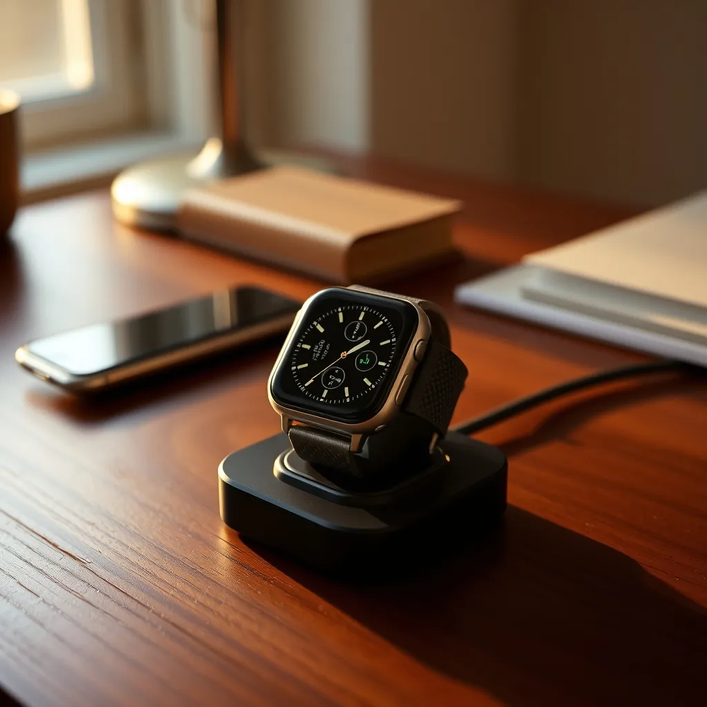 Colocar el reloj en el cargador magnético es imprescindible para el reseteo de fábrica sin código