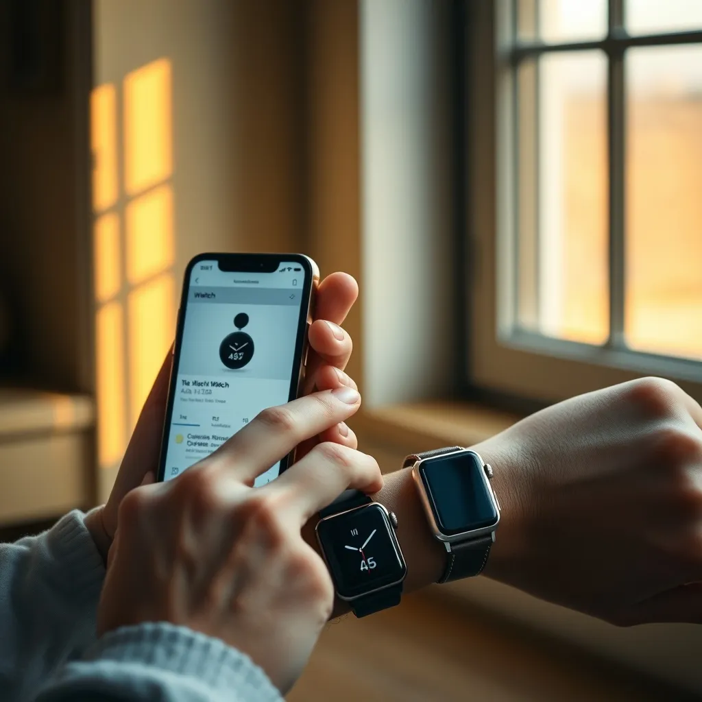 Desde la app Watch del iPhone se gestionan todas las configuraciones, esferas y notificaciones del Apple Watch enlazado