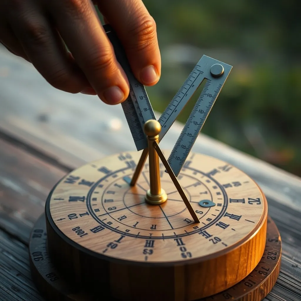 Construir un gnomon casero es un ejercicio práctico que conecta con la esencia milenaria de la medición del tiempo