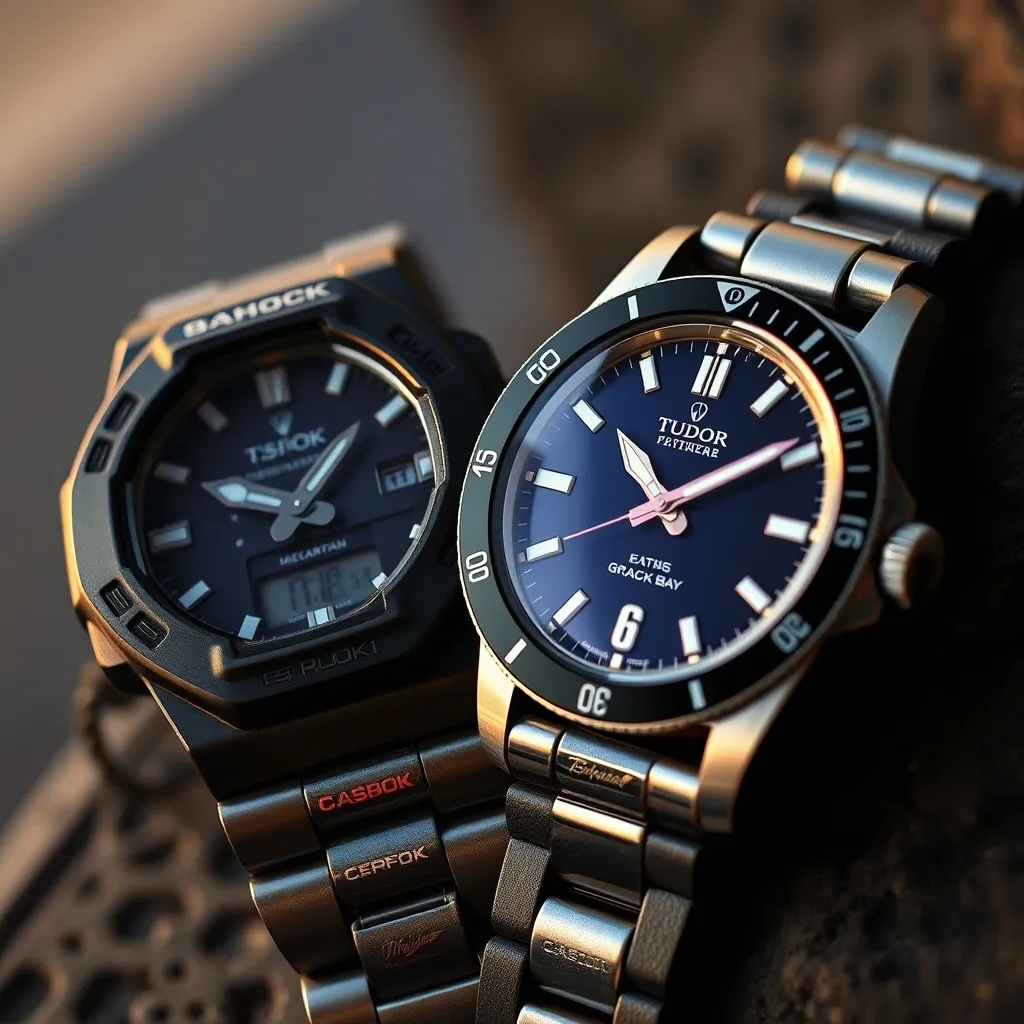 Tudor y Casio representan dos filosofías opuestas que comparten un mismo objetivo: ofrecer la mejor calidad en su segmento de precio