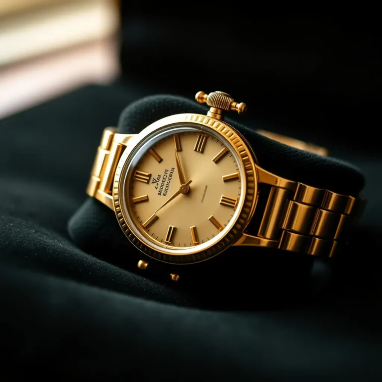 Reloj de oro antiguo para mujer: precio y análisis