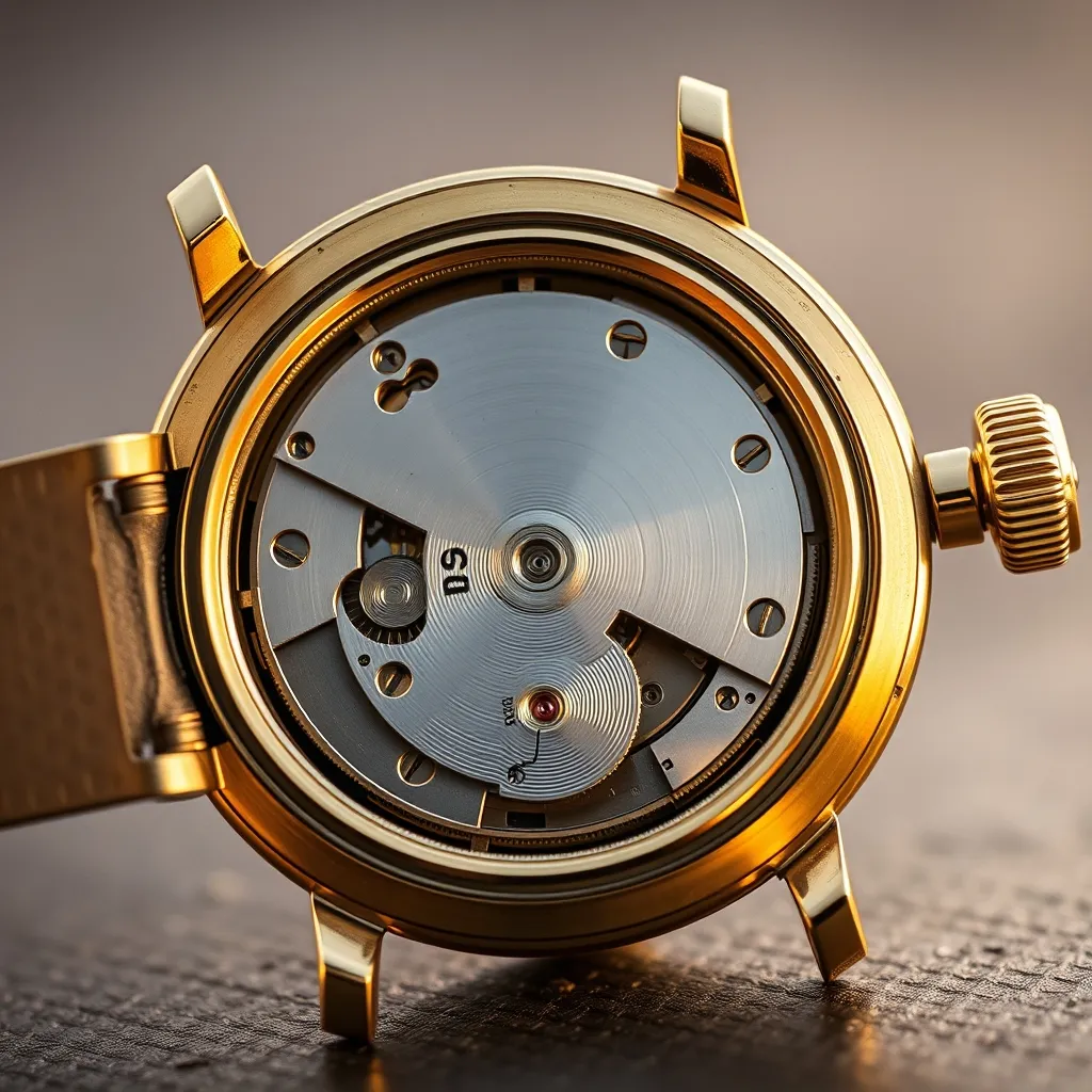 El estado del movimiento mecánico puede representar hasta el 60 % del valor total de un reloj de oro antiguo