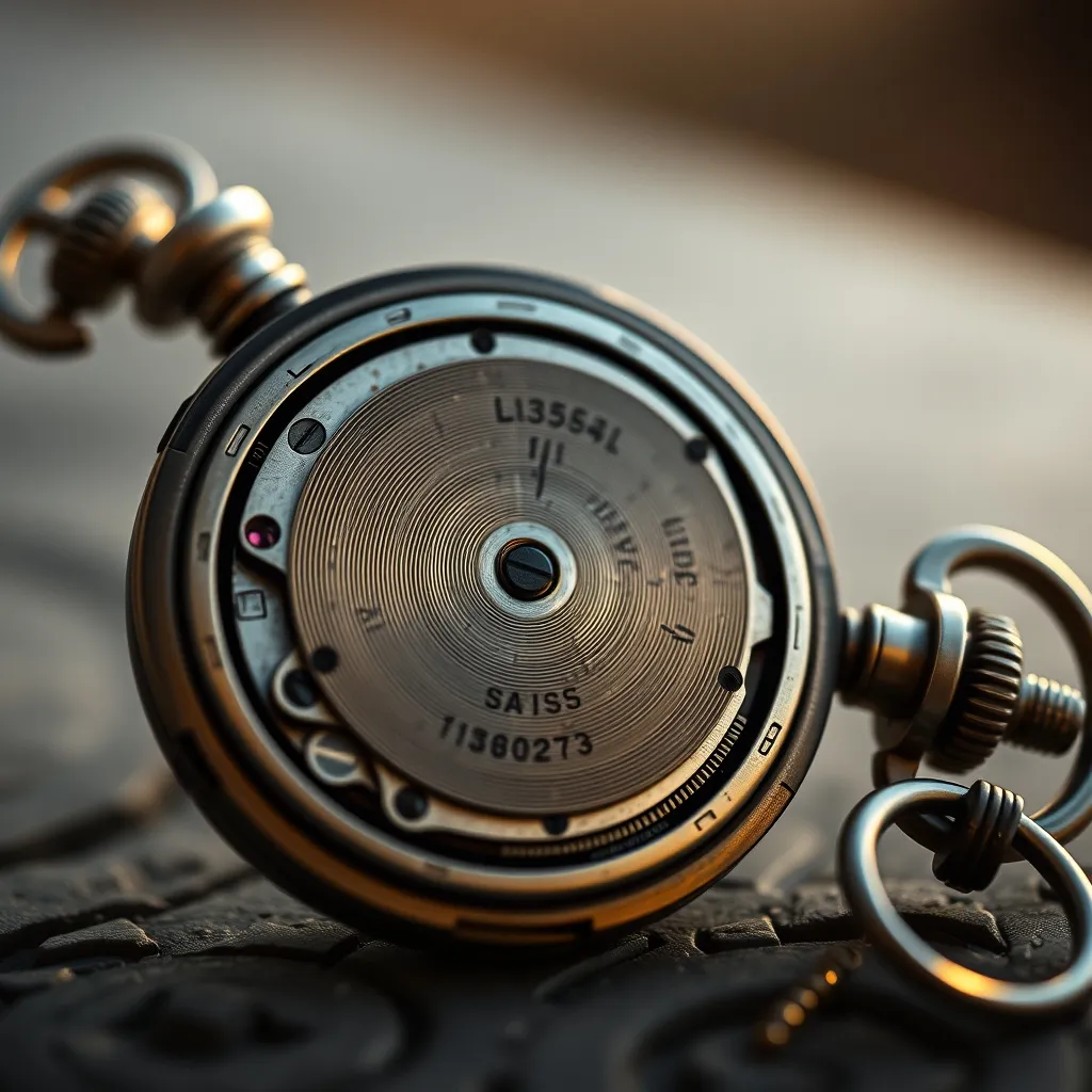 El número de serie grabado en la platina es la clave para autenticar cualquier Longines antiguo de bolsillo