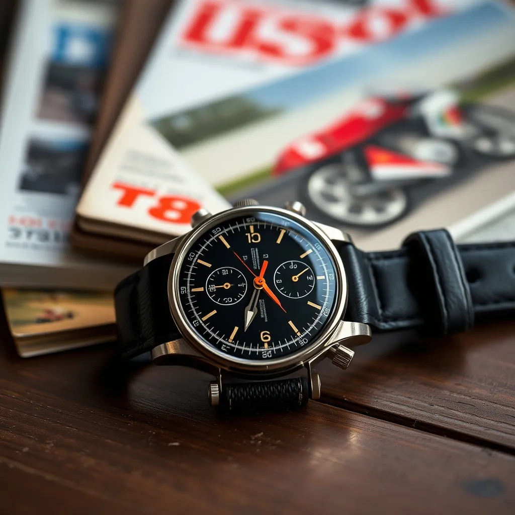 El cronógrafo Racer R100 con bisel taquimétrico fue el modelo estrella de la marca en los años 90