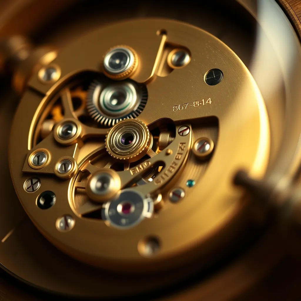 El movimiento mecánico de latón es la clave para identificar al verdadero fabricante de un reloj Tempus Fugit y determinar su valor real