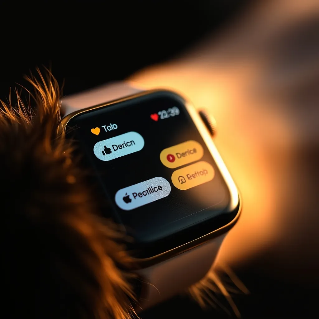 La interfaz de WhatsApp en el Apple Watch permite leer y responder mensajes con respuestas rápidas o dictado de voz