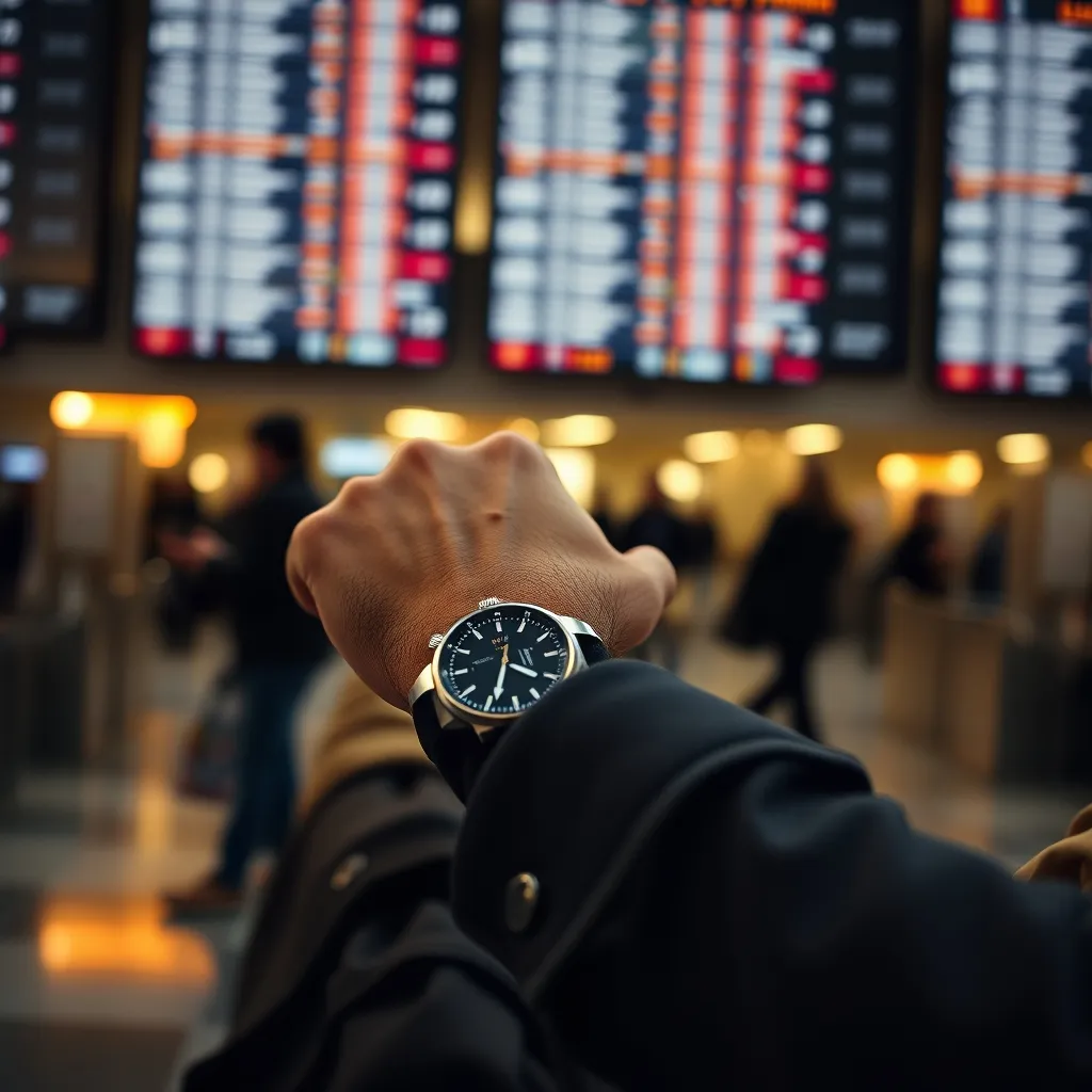 Ajustar el segundo huso al aterrizar lleva apenas unos segundos con un GMT tipo flyer